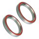 thumbnail image 1 of 2piezas 40X52X7mm 45 Grados Grado X45 2RS P16 Taper ACB de Contacto Angular de Cojinete, 1 of 5