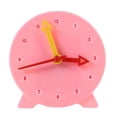 thumbnail image 1 of Clock Model Teaching Aid, Educational Clock Learning Model Durable 3 Pointer Linkage Small  for Cognitive Time Yellow,Blue,Pink, 1 of 8