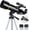 Black, variant on Telescopes, Telescope for  and Adults Beginners, 70mm Aperture 400mm Focus Length Refractor Travel Telescope with AZ Mount for Observe The Moon and Landscape (Blue)