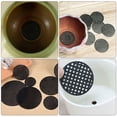 thumbnail image 4 of Shisuyan 200Pcs Bonsai Grid Drainage Mesh Mat Round Flower Pot Bottom Mesh Pad Potted Plants Mesh Screen, 4 of 8