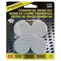 Shepherd Hardware 6707 Chair Glide, Felt, 1-1/2"