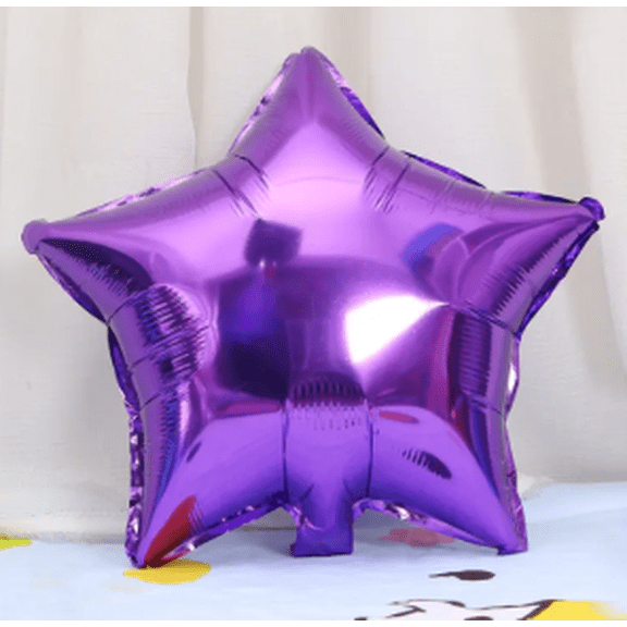 Brava - Purple Star Foil Balloon (18 in.)