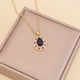 thumbnail image 1 of Collar para mujer, joyería para mujer, collar de diamantes de moda para mujer, colgante de cadena de clavícula con gotas de agua de cristal, anillo de joyería, 1 of 3
