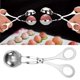 thumbnail image 4 of Mácina para hacer Albóndigas, Herramienta para hacer Albóndigas de acero inoxidable, pinzas para albóndigas, cuchara para albóndigas, mácina para hacer carné antiaadherente, 4 of 7