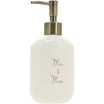 Mr. & Mrs. - Ceramic Soap/Lotion Dispenser