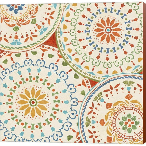 Great Art Now Spanish Impressions V by Daphne Brissonnet Canvas Wall Art