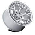 thumbnail image 2 of 20x9 Fuel Off-Road FC873 Charger Gloss Silver W/ Machined Face Wheel 5x5 (1mm), 2 of 3
