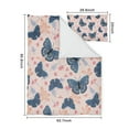 thumbnail image 5 of Flower and Butterfly Duvet Cover and Pillowcase Set for Single Bedding, Bedroom Accessories for Kids Teens, 5 of 5