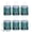Green, variant on 6 Pack Christmas Gift Bags with Handles – 8.27" Holographic Santa Suit Gift Sacks, Medium Paper Present Bags for Holiday Party Favors, Family Gatherings, Birthday & Event Giveaways