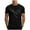 Black, variant on Yuanlook Men's Regular Fit Simple Line Dog Fist Bump Crew Neck Top, Airy Quick Dry Fabric Pet Owner Vacation Daily Layering Tee S-5XL