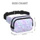 thumbnail image 4 of Easygdp Rainbow Scales Fanny Packs para Mujeres y Hombres, Bolsa de Cinturón, Bolsos de Cruz para Trabajo/Correr/Senderismo, 4 of 7