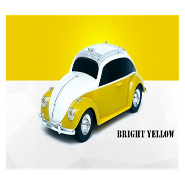 Car Audio Wireless Bluetooth Car Audio Retro Vintage Car Colorful Light TF Card Subwoofer Speaker ,Easy to Install