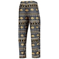 thumbnail image 5 of Men's Concepts Sport Black Iowa Hawkeyes Ugly Sweater Long Sleeve Top and Pants Sleep Set, 5 of 5