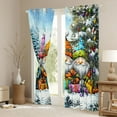 thumbnail image 3 of Feelyou Magic Santa Slaus Blackout Curtains Set of 2 (52x84 Each) for Teens, Kawaii Christmas Gifts Window Curtains, Pine Tree Curtains and Drapes, Window Curtains Home Decor, 3 of 6