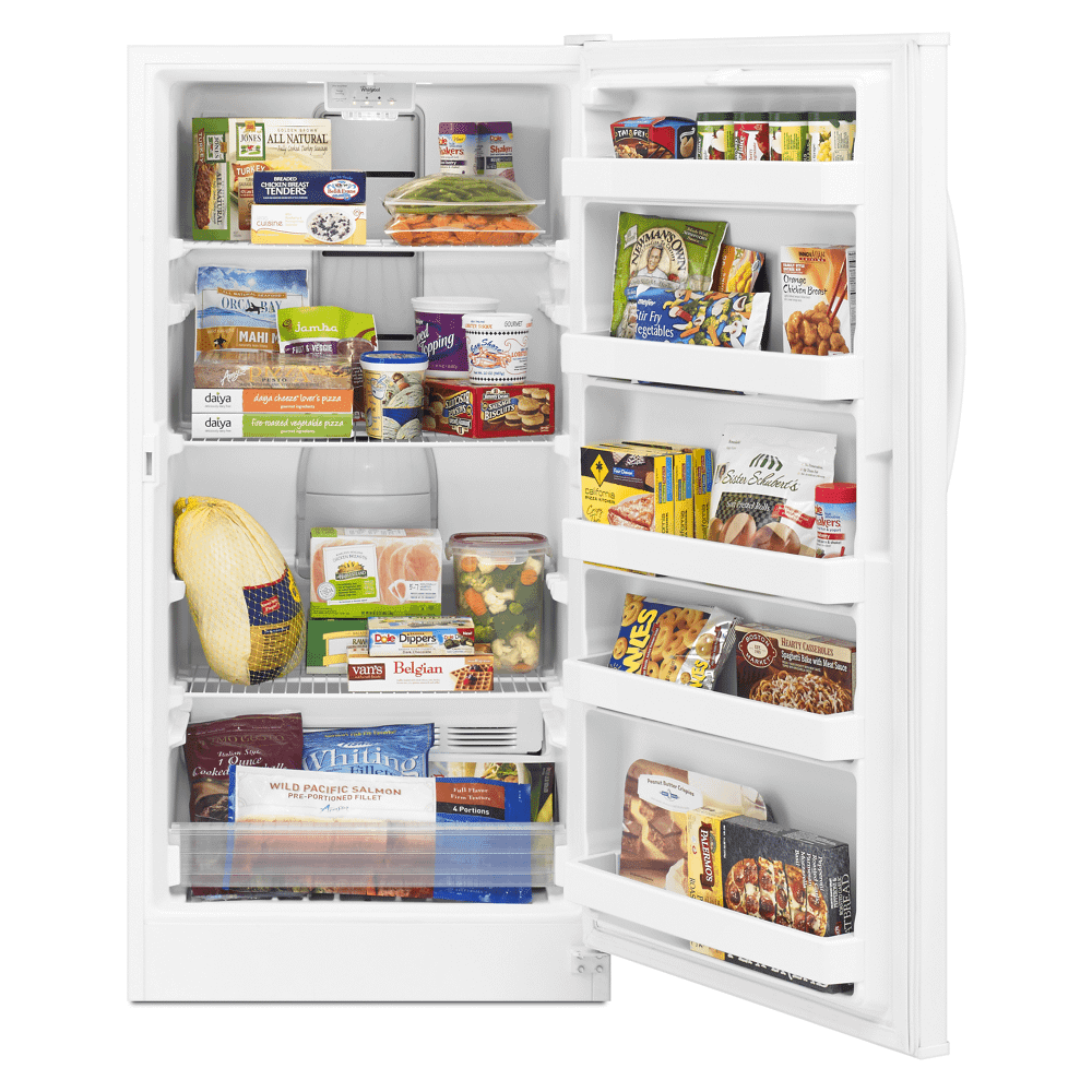 WHIRLPOOL 16 cu. ft. Upright Freezer with Frost-Free Defrost WZF56R16DW