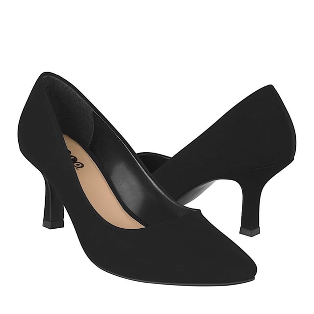 TACONES DAMA STYLO 25305 SUEDE NEGRO