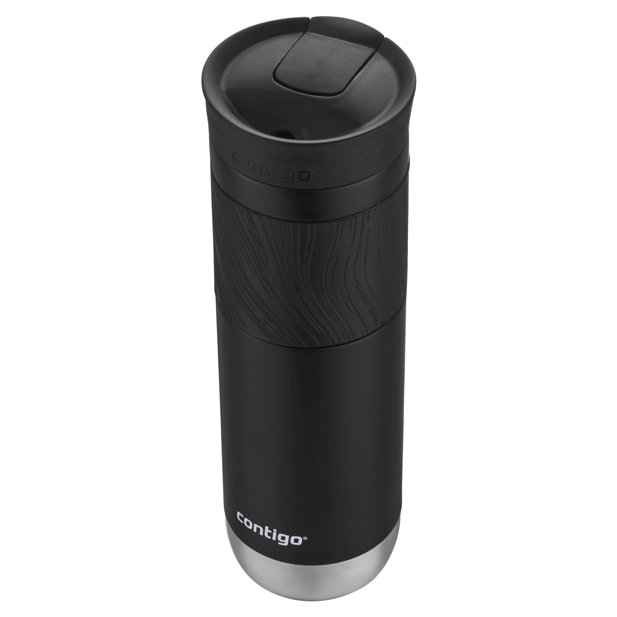Contigo Byron 2.0 Stainless Steel Travel Mug with SNAPSEAL Lid and Grip in Black, 24 fl oz.