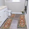 thumbnail image 6 of Boho Kitchen Rug Sets 3 Piece with Runner Non Slip Kitchen Rugs and Mats Washable Kitchen Mats for Floor Thick Kitchen Floor Mat Carpet Runner Rugs for Hallway Laundry Holiday Decor, 6 of 6