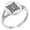 Silver, variant on Stainless Steel Celtic Quaternary Eternity Knot Minimalist Oval Top Polished Statement Signet Ring