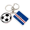 thumbnail image 1 of Yanonmyfd 2026 World Cup Soccer Keychain - 2026 World Cup Flag Keychain, Soccer Fan Gift & Souvenir (2PCS),Cape Verde, 1 of 48