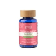 Mommy's Bliss Postnatal Lactation Support + Probiotics, Breastfeeding Supplement, 60 Capsules