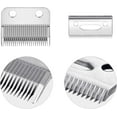 thumbnail image 3 of Juego de cuchillas de tijera ajustables TUNC Sencillez compatible con Wahl 1006 Super Taper #8400 plata, 3 of 5