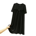 thumbnail image 4 of Birdeem Robe de Maternité d'Été Sans Manches Fendue pour Femme Enceinte, 4 of 9
