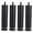 Black, variant on 4x Aluminum Alloy DIY Adjustable Furniture Legs for Coffee Table Sofa Bed Refrigerator Replacement - Black 20cm
