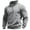 135#Gray, variant on Jacket Tactical For Men Quarter Zip Up Sweatshirts Workout Gym Mens Fashion Outdoor For Fall Red XL