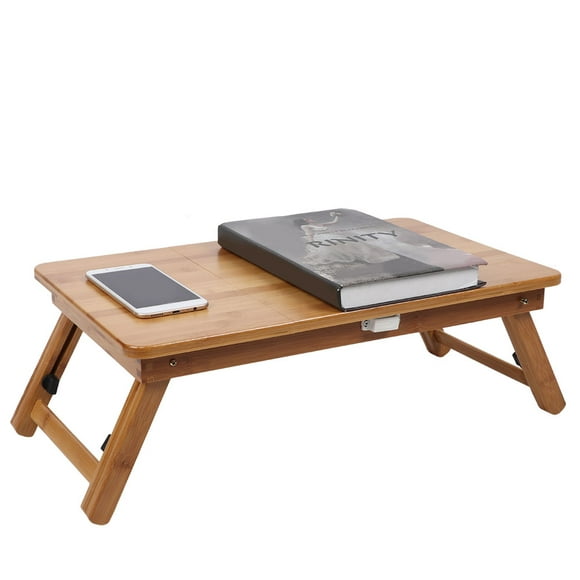 Study Desk, Bed Desk, Natural For Using As Laptop Desk Student Dormitory Table And Home Bed Table Bedroom Study