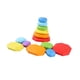 thumbnail image 5 of 7 piezas de madera de arco iris apilable piedra aprendizaje Montessori juguetes bloques juego de equilibrio para niños niñas regalos de vacaciones, 5 of 9