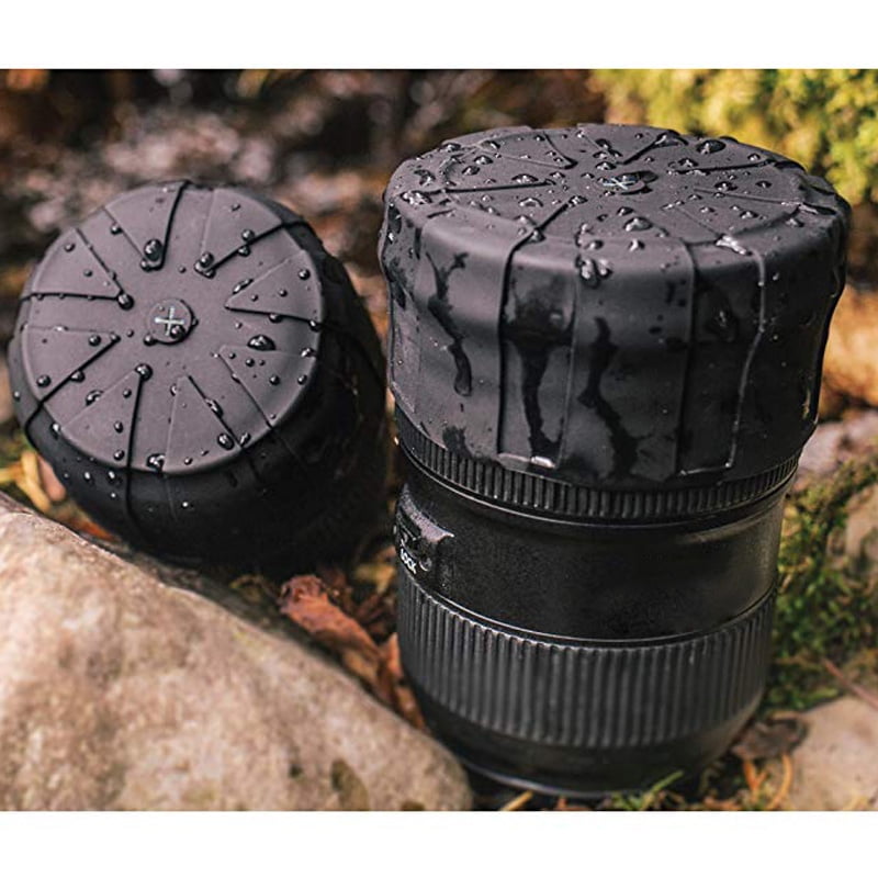 Silicone Universal Lens Cap Fits 60-110mm DSLR Lenses Scratch Proof Cap 3 Packs 