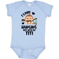thumbnail image 3 of Inktastic Monkey I Love Hanging out with My Titi Boys or Girls Baby Bodysuit, 3 of 5