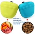 thumbnail image 6 of Airtight Sealed Dog Treat Pouch with Magnetic Closure, Silicone Portable Training Bag for Leash & Waist Clip for Dogs, 6 of 10