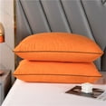 thumbnail image 1 of Hotel-grade Pillow Core Soft And Supportive Down Bed Pillow Suitable For Back Side And Stomach Sleepers Made Of-friendly Fabric, 1 of 8