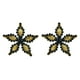 thumbnail image 2 of Pendientes de pentagrama Yuyangstore accesorios de joyería para fiesta de disfraces Negro, 2 of 8