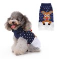 thumbnail image 1 of Suéteres de Navidad para perros, prendas de punto de invierno para mascotas, ropa de Navidad, abrigos cálidos clásicos, suéter para cachorros, 1 of 7