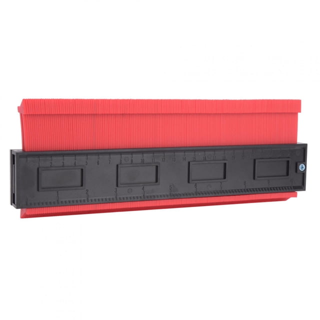 Medidor de contorno de rango de medición de 0-98 pulgadas medidor de copia de contorno azulejos laminados para plantillas de carpintería de acero inoxidable Higoodz Otros