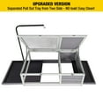 thumbnail image 4 of Aivituvin Tortoise Habitat Wooden Tortoise Enclosure Outdoor & Indoor Large Turtle Cage for Small Reptile Animals, Adjustable Lamp Holder Pull Out Tray, 4 of 6