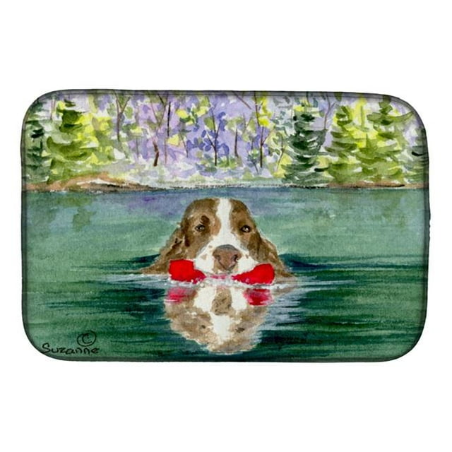 Carolines Treasures SS8943DDM Springer Spaniel Dish Drying Mat