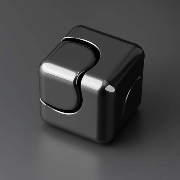 Fidget Spinner Toys Cube Adults, Easter Basket Stuffers for Teens Metal EDC Cool Desk Gadgets Office Toys Small Anxiety Figette Sensory Toy, ADHD Tool Figet Stress Valentine Gift for Boys