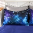 thumbnail image 3 of Colorful Galaxy Bedding Size Comforter Sets 5-Piece Space Bedding Bedding Sets for Boys Girls Kids Bedroom Set with Comforter, Flat Sheet, Fitted Sheet and 2 Pillowcases, 3 of 7