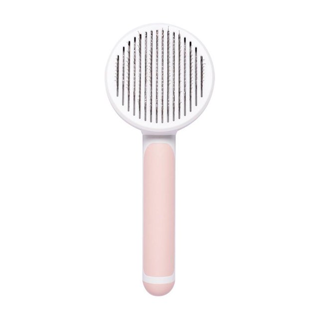 Cepillos Para El Cuidado De Mascotas Cepillo Autolimpiante Para Gatos Y Perros Cepillo Para El Pelo De Una Sola Tecla Peine Para El Polvo Para Mascotas Advancent PT002768-01