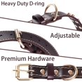 thumbnail image 2 of Collier pour Chien Complet Collier Champignon Collier Rivets Cuir Punk Collier Blogueur Ajustable Chiot Labrador Huskie, 2 of 5