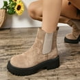 thumbnail image 6 of POROPL Womens Boots Ankle High Heel Shoes,Boots for Saving Size 4.5, 6 of 9