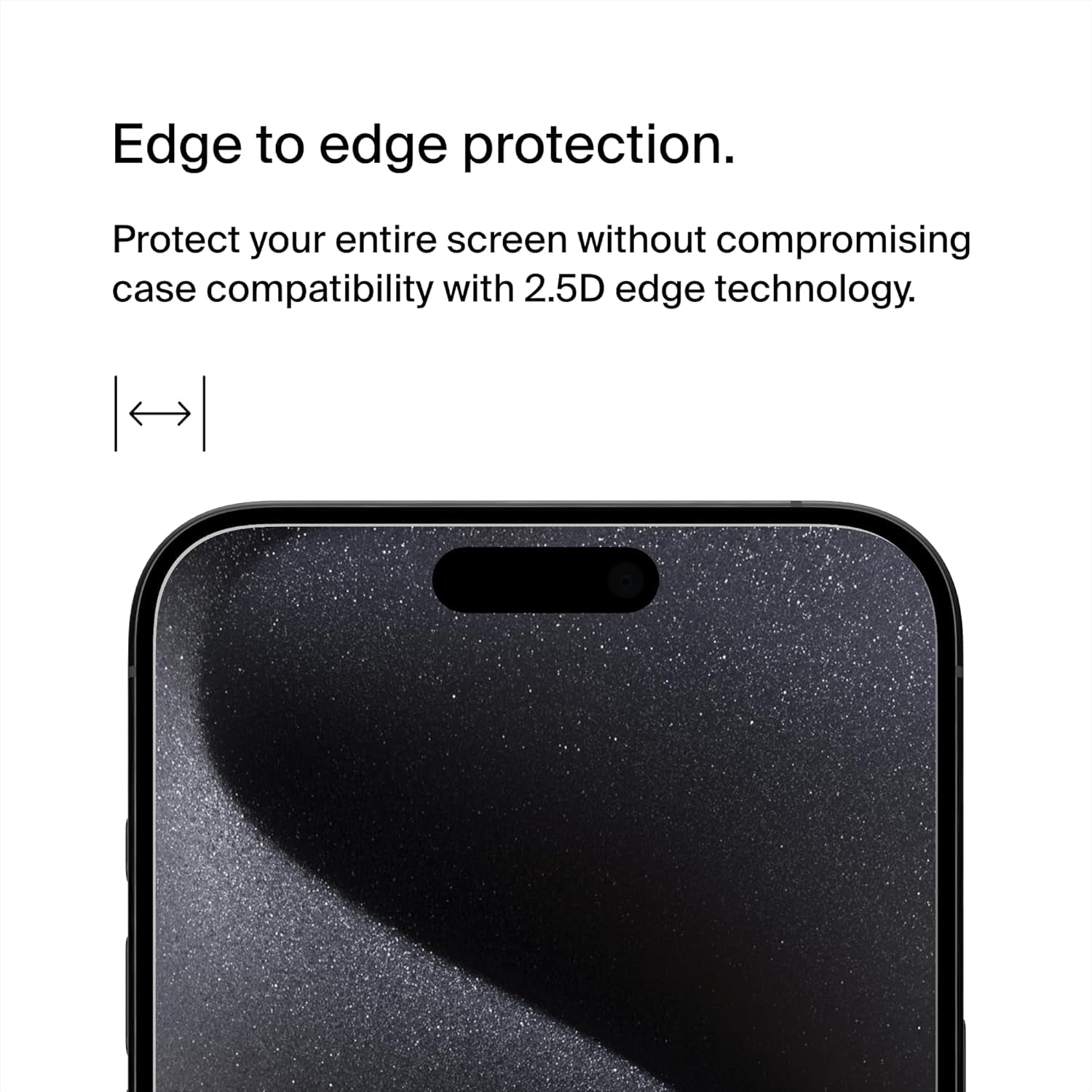 Belkin ScreenForce Tempered Glass Screen Protector iPhone 14 Pro Max photo 4