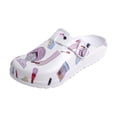 thumbnail image 2 of Mujer de Enfermería Zapatillas Antideslizantes Exterior Sanitario Jardín Cocina Transpirable Impermeable Chef Estampado Zuecos , 38 multicolor Salvador zapatillas de lactancia mujer, 2 of 7