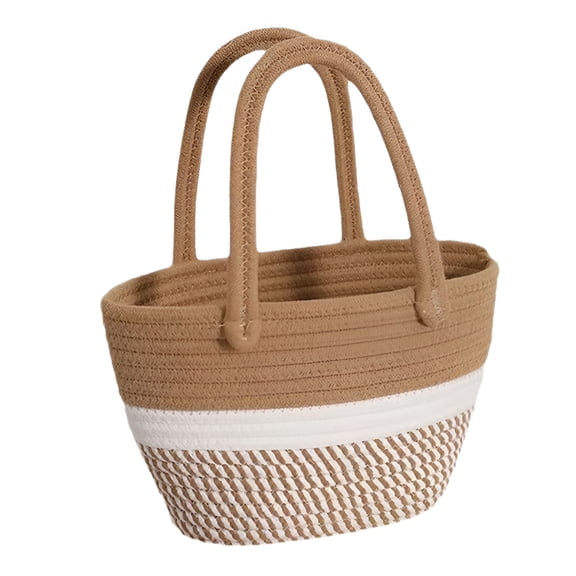 GASTROPOD Summer Straw Bucket Bag for Women - Woven Tote Handbag, Ideal Shoulder Beach Bag for Shopping and Travel