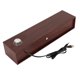 thumbnail image 3 of Stylish Vintage Multi-Function Computer Speakers USB Powered HiFi Stereo Soundbar for Desktop Laptop PC, 3 of 4