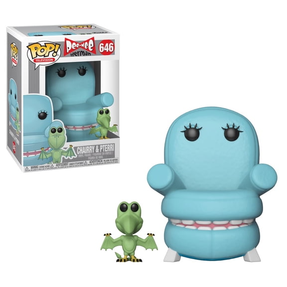 Funko POP! Pee-wee's Playhouse: Chairry with Pterri, Vinyl Figures